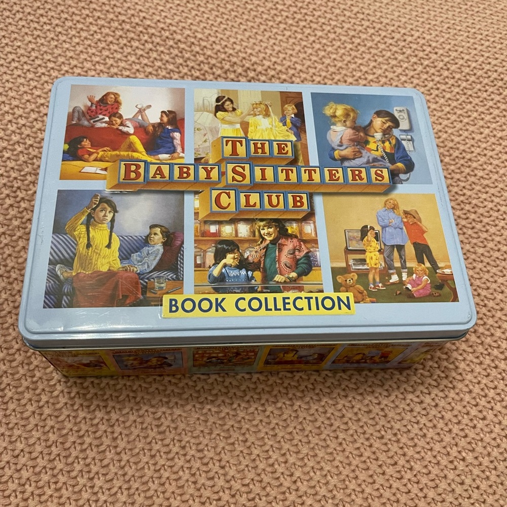 Babysitters Club Book Set 1-6 in Retro Tin Box